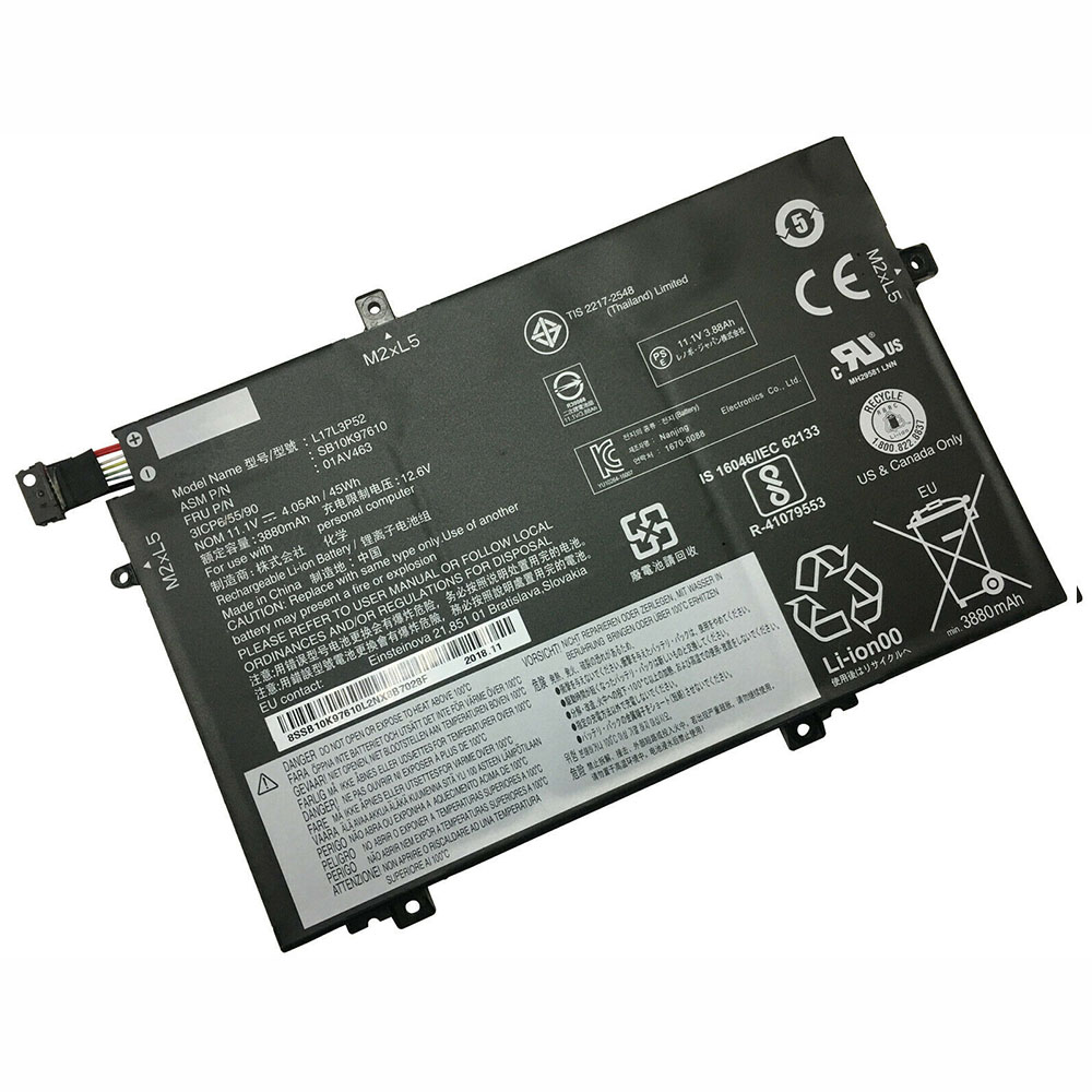 Batería para Y710-Y730a-/IdeaPad-Y710-4054-/-Y730-/-Y730-4053/lenovo-L17L3P52